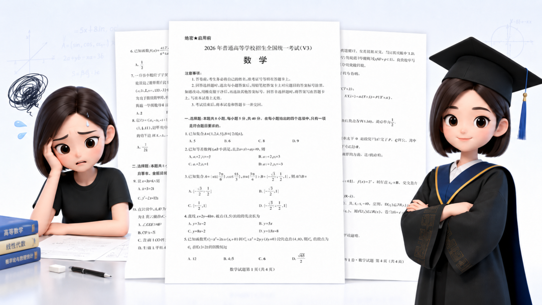 难上热搜的高考数学，我拿ChatGPT和豆包PK了一把！