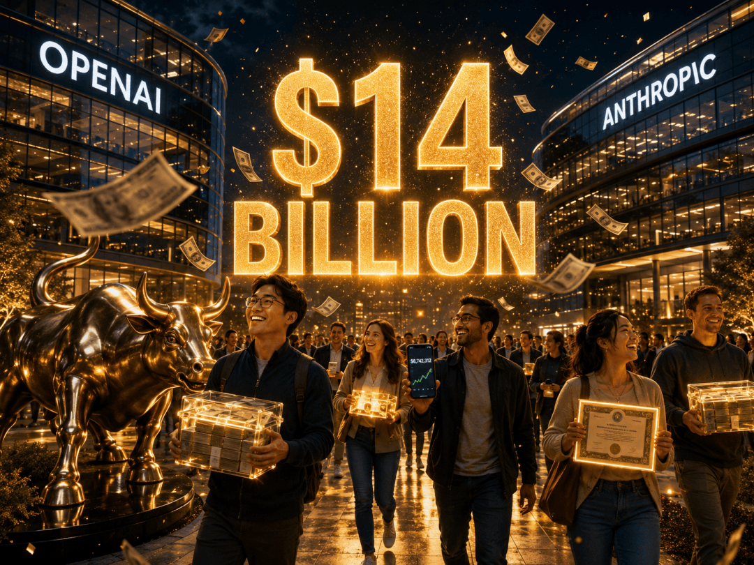 OpenAI还没敲钟,先造了300个亿级富翁