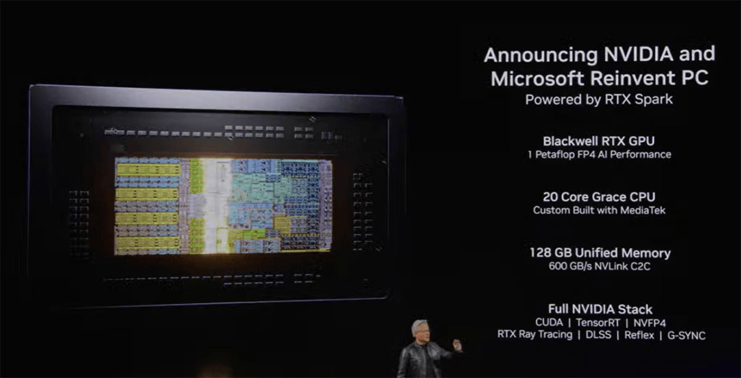 英伟达RTX Spark亮相：老黄重新发明PC？
