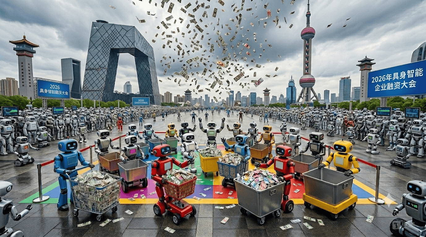 2026年上半年，460亿砸向具身智能，只“养肥”20家企业？