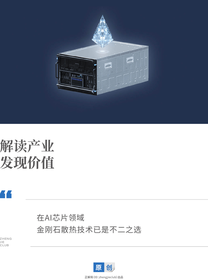 为AI芯片“续命”,中国人造钻石等来了大机会