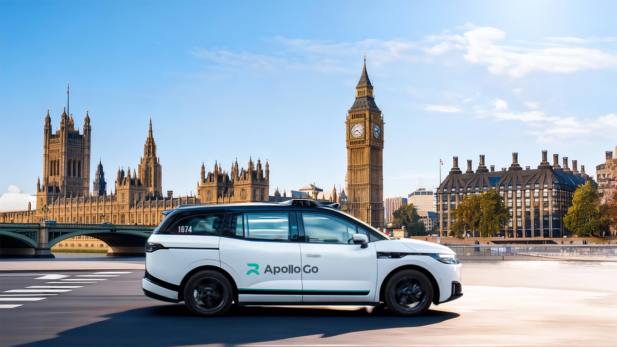 百度萝卜快跑启动英国伦敦 Robotaxi 车辆测试，2027 年搭载公众乘客