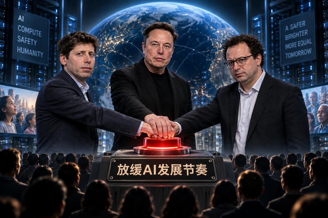 奥特曼深夜长文警告：AI巨头必须集体“踩刹车”