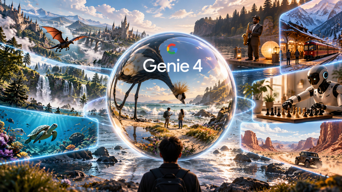 刚刚，谷歌世界模型Genie 4实测，30秒生成游戏，24帧实时交互、边玩边改